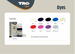 TRG Satin Shoe Dye application for professional colour results with elegant satin finish