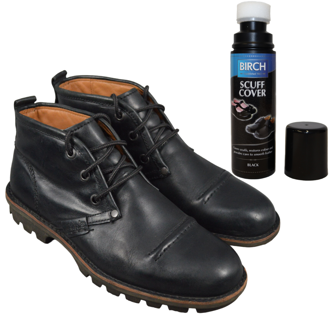 Professional BIRCH scuff cover provides immediate cosmetic improvement to damaged areas