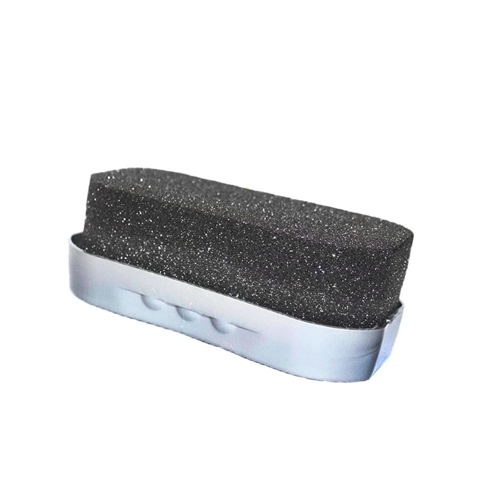 BIRCH Quick Shine Sponge provides mess-free design for clean convenient polishing on leather shoes