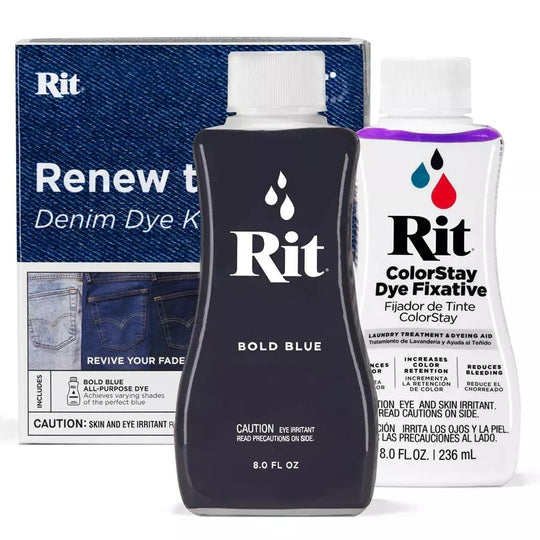 Renew To Blue kit gives new life to faded stained or outdated items with beautiful blue transformation
