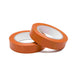 Professional-grade orange vinyl tape from Angelus ensuring clean lines and no paint bleed on leather and rubber surfaces