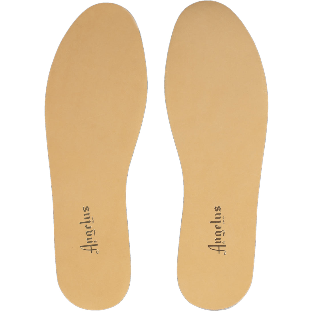 Vegetable tanned leather in Angelus Classic Insoles moulds to your feet over time for personalized comfort and support