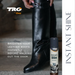 Quick shine application with TRG Instant Shine spray for smooth leather shoes and time-saving maintenance
