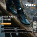 Applying TRG Instant Shine spray for quick polishing results before meetings and professional events