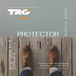 TRG Protector water repellent in use for protecting leather bags and accessories from rain and moisture damage