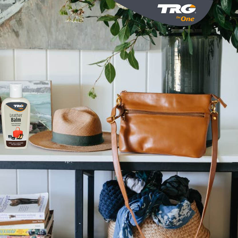 Using TRG Leather Balm for preventive maintenance that extends leather life and maintains flexibility