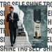 Professional black shoe maintenance with TRG Self Shine all-in-one polish and applicator system