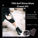 TRG Self Shine Renovating Cream providing renovating action for faded leather shoes