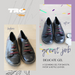 Using TRG Delicate Gel Cream for regular maintenance of high-quality soft leather shoes