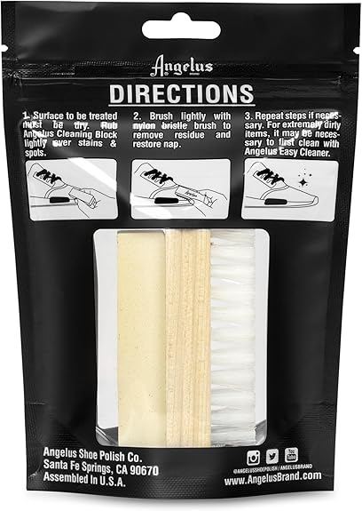 Luxury footwear care kit with specialized tools for removing scuffs and restoring the soft texture of delicate suede and nubuck materials