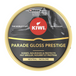 Kiwi Parade Gloss Prestige Polish Tin 50ml for achieving military standard mirror-like finishes on formal footwear