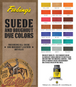 Applying Fiebing's Suede Dye to restore colour and bring new life to worn suede items