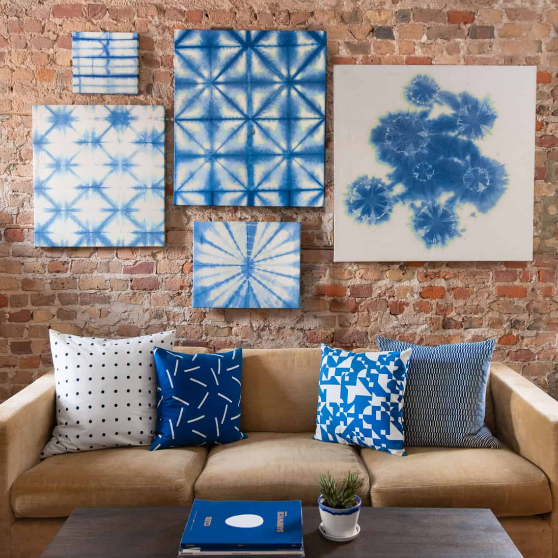 Rit Indigo Shibori Tie Dye Kit includes everything needed for beautiful traditional indigo patterns