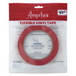 Angelus 1/2-inch narrow red vinyl tape for ultra-precise masking on intricate patterns and tight curves