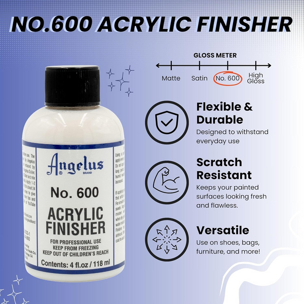Professional shine with Angelus 600 Finisher