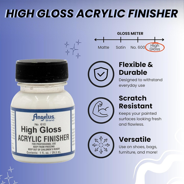 Spectacular gloss results with Angelus 610