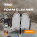 Gentle foam application with TRG Cleaner Shampoo for controlled cleaning of expensive handbags and accessories