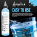 The 8oz Angelus cleaner is specifically formulated to remove dried acrylic paint from brushes without damaging delicate brush fibres