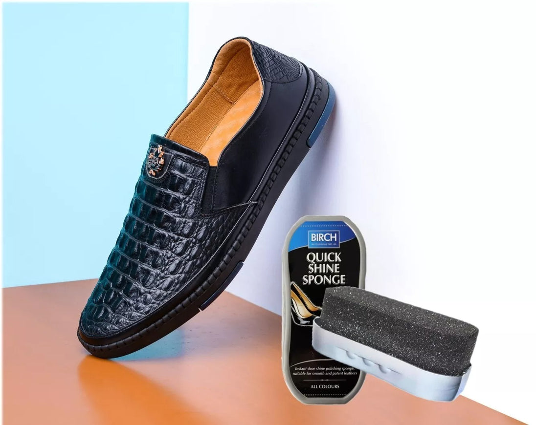 The neutral shade BIRCH sponge works on various leather colours for versatile touch-up capability