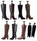 BIRCH 16-inch boot trees with adjustable mechanism maintain pristine condition for knee-high and taller boots
