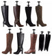 BIRCH 16-inch boot trees with adjustable mechanism maintain pristine condition for knee-high and taller boots