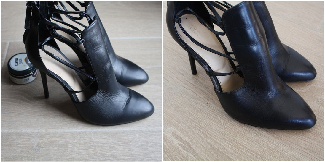 Condition and protect leather with TRG professional shoe cream in a 50ml dumpi jar for colour and maintenance care