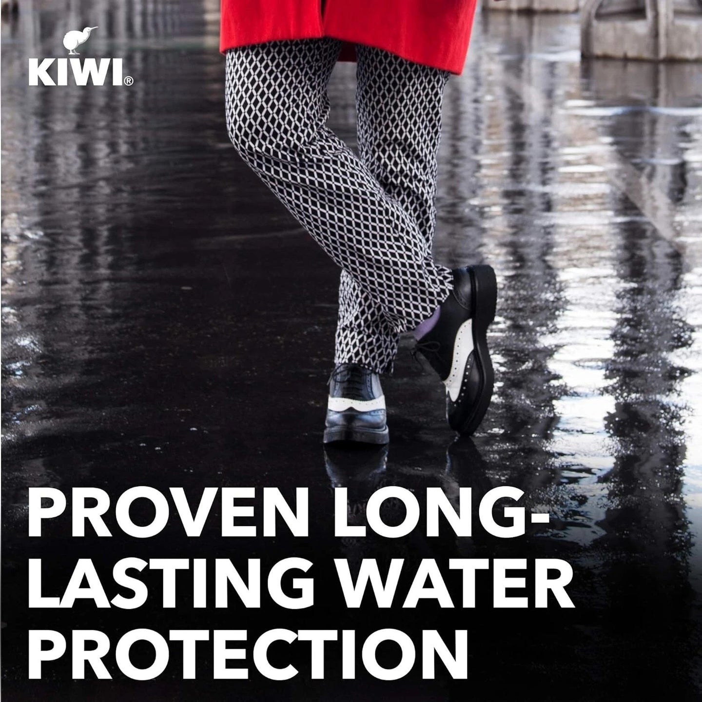 The generous 200ml size Kiwi polish tin is perfect for shoe enthusiasts with large collections to maintain