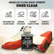 Angelus Clear Shoe Cement 4oz professional strength adhesive for durable repairs on footwear and leather goods