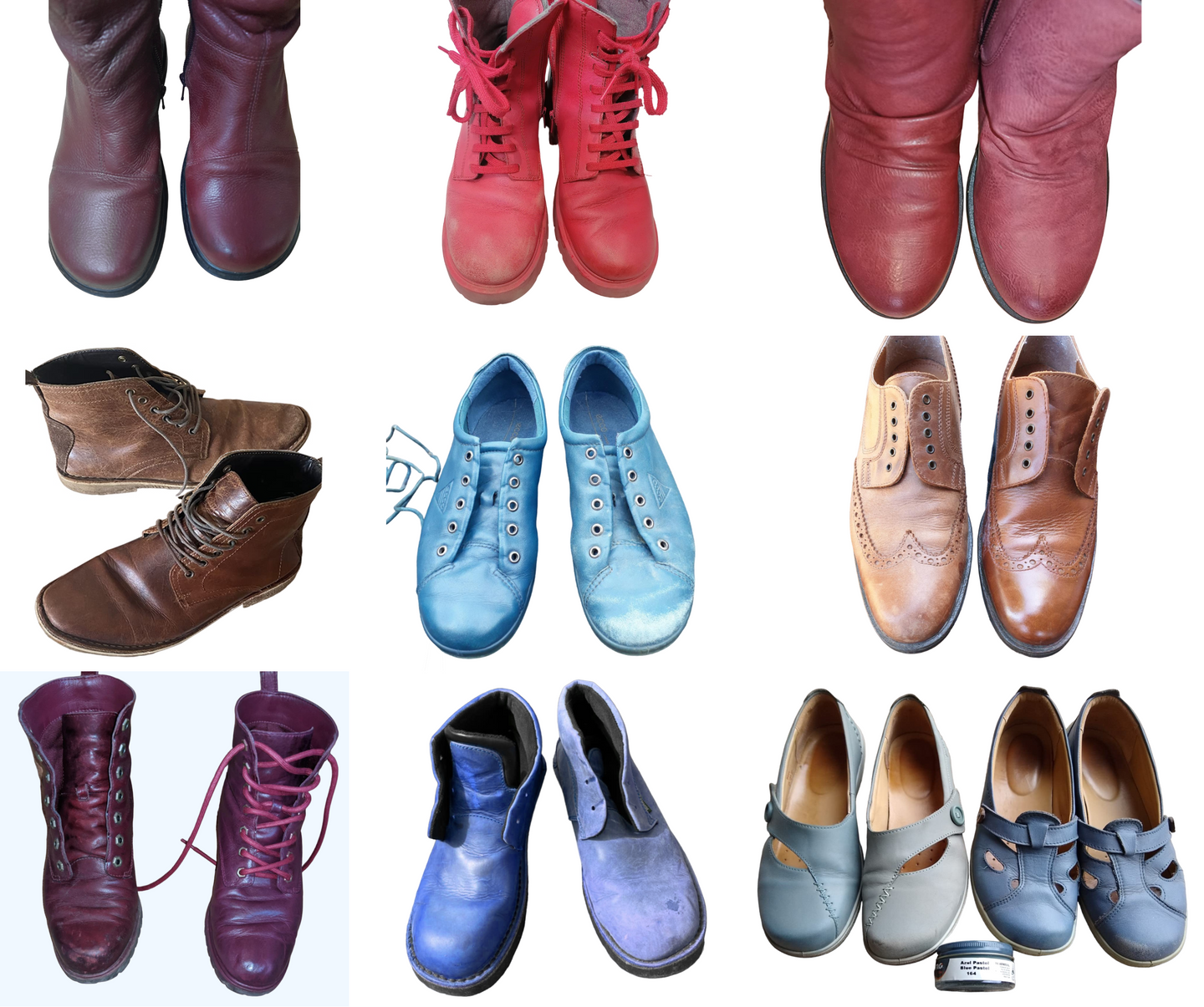 Professional TRG shoe cream in a 50ml dumpi jar designed for leather conditioning polishing and scuff protection