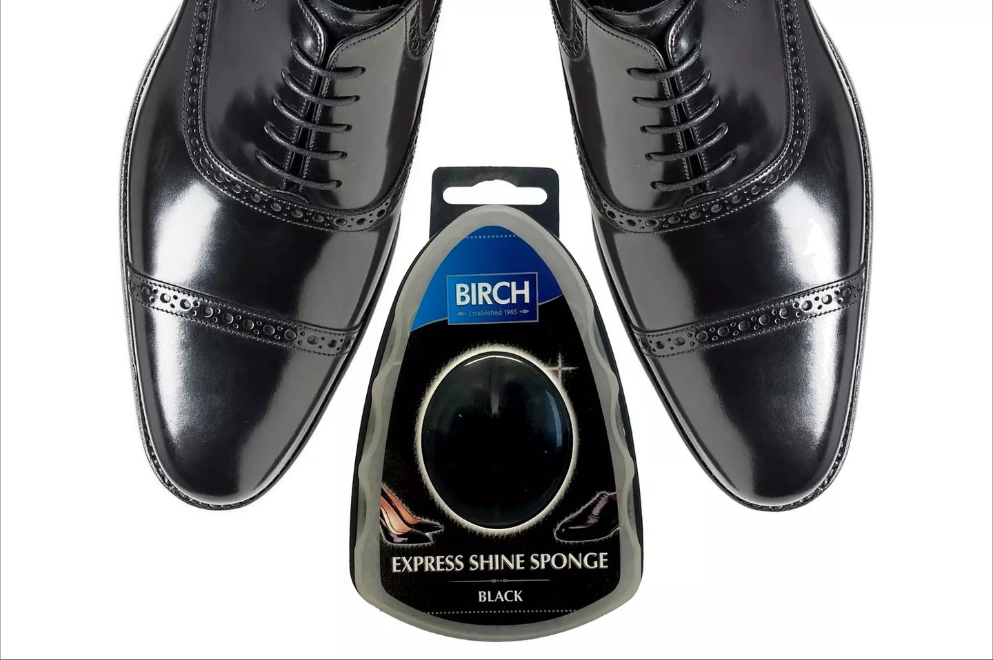 BIRCH Express Sponge provides quick touch-ups and instant shine enhancement between polishes