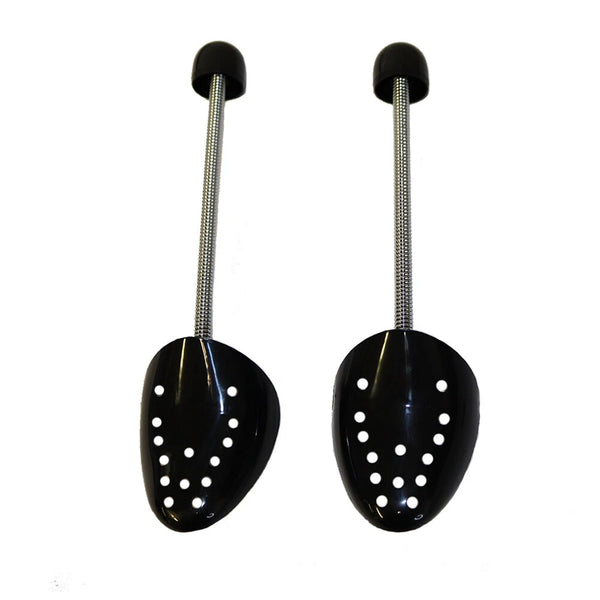 women's specific BIRCH shoe trees feature spring mechanism for crease prevention in ladies footwear between wears