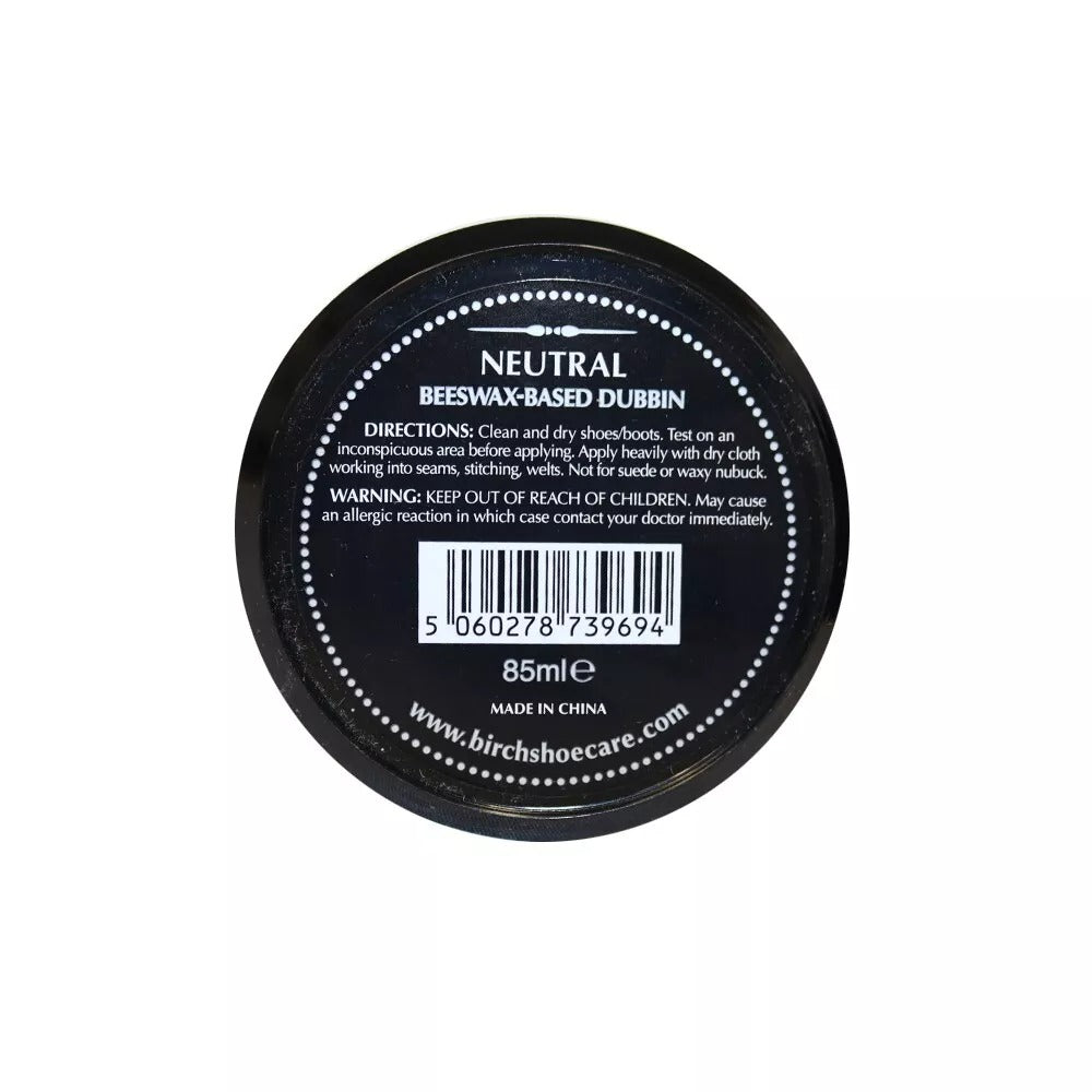 Professional BIRCH dubbin maintains leathers natural appearance without altering colour or finish