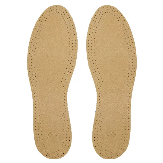 one size BIRCH leather insoles for women can be trimmed to fit offering personalised support and breathability