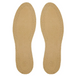 one size BIRCH leather insoles for men can be trimmed to fit offering moulding comfort and breathable support