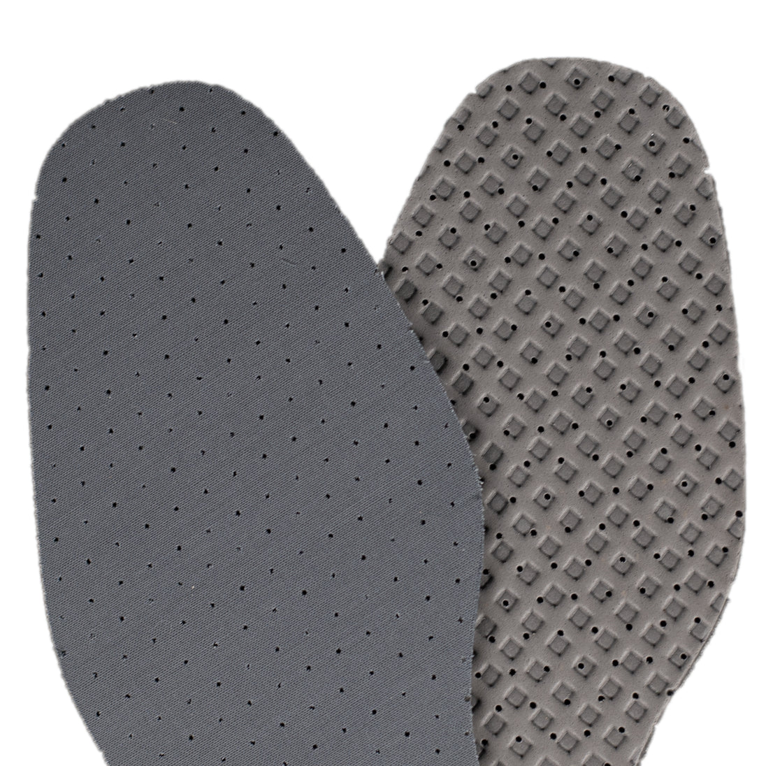 Soft latex insoles for men's dress shoes with shock absorption