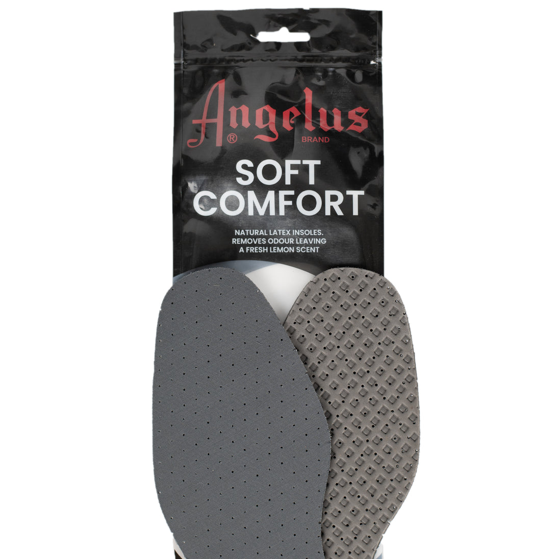 Full-length latex insoles for male shoes with superior cushioning