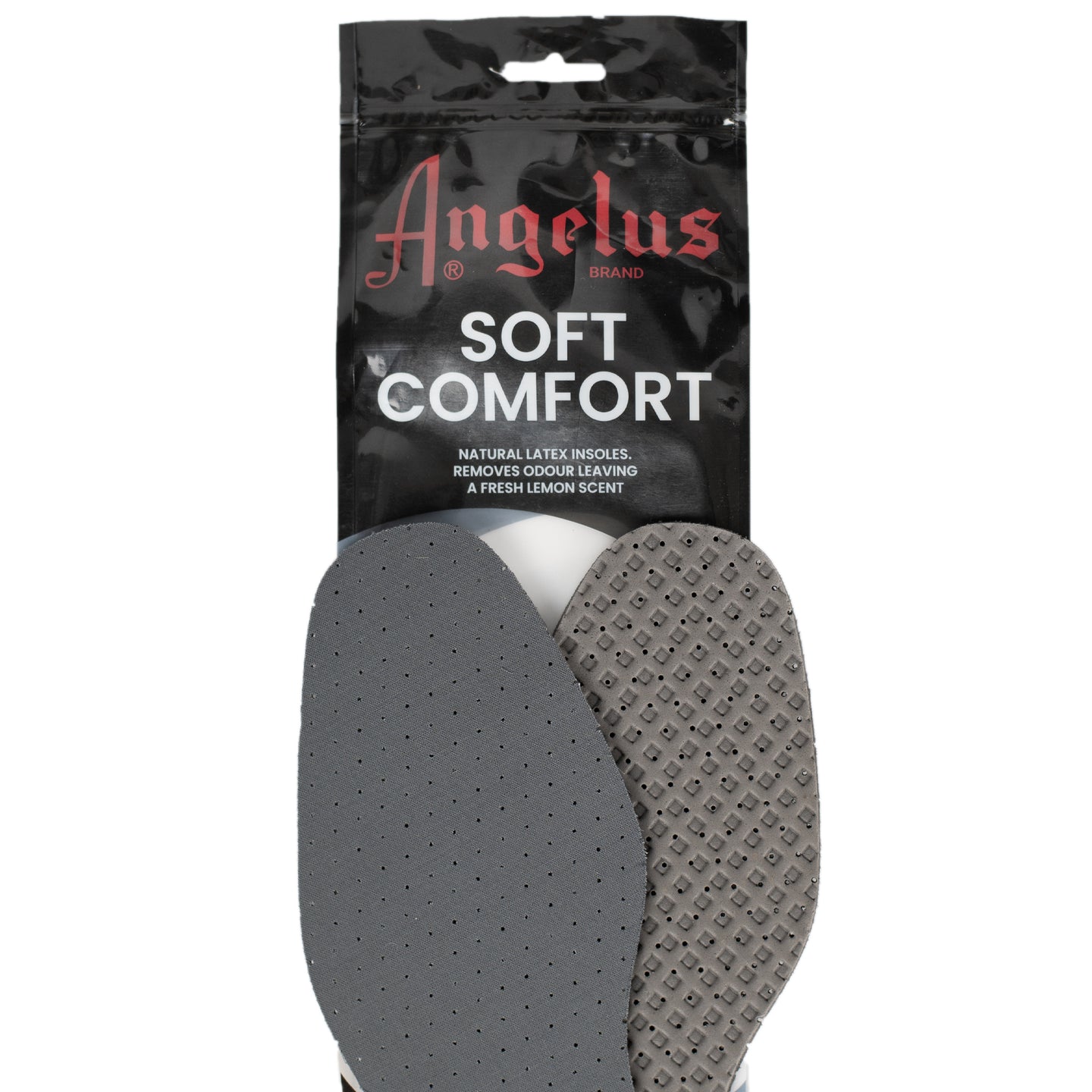 Full-length latex insoles for male shoes with superior cushioning
