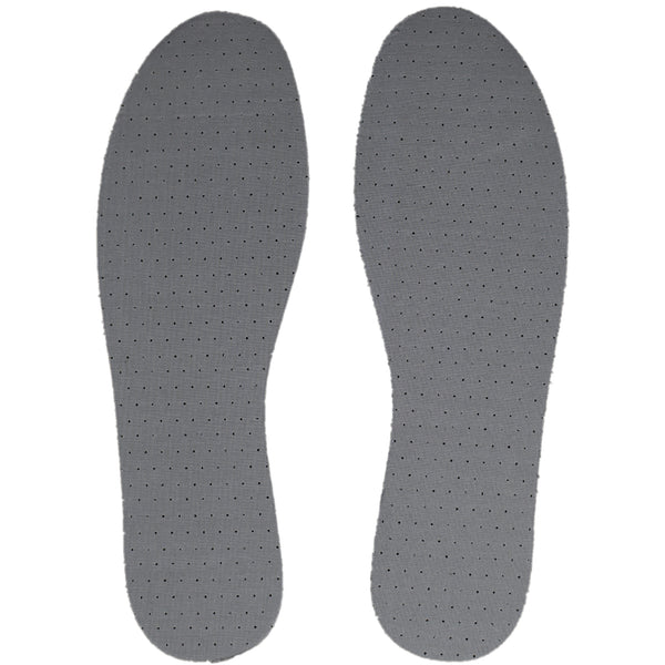 Dual-layer latex foam insoles with active carbon technology for odour control