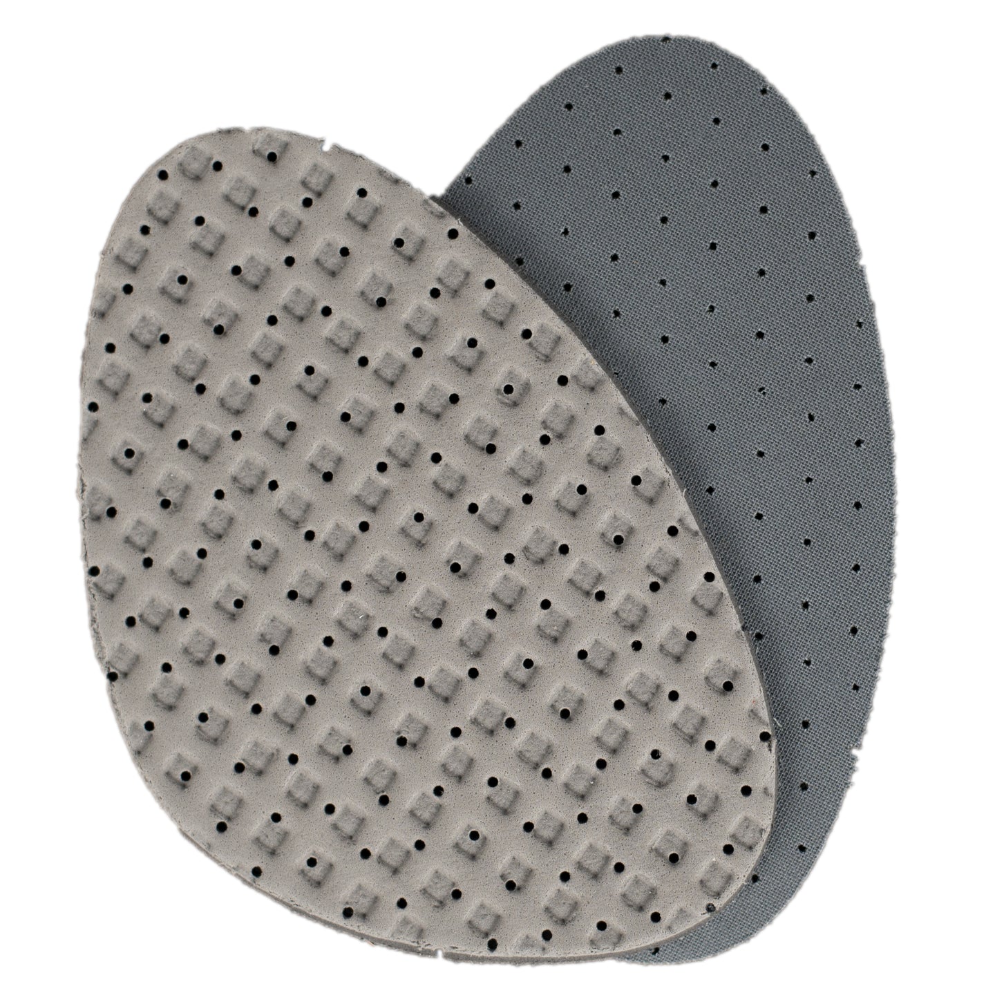 Half-length latex insoles with active carbon technology for odour prevention