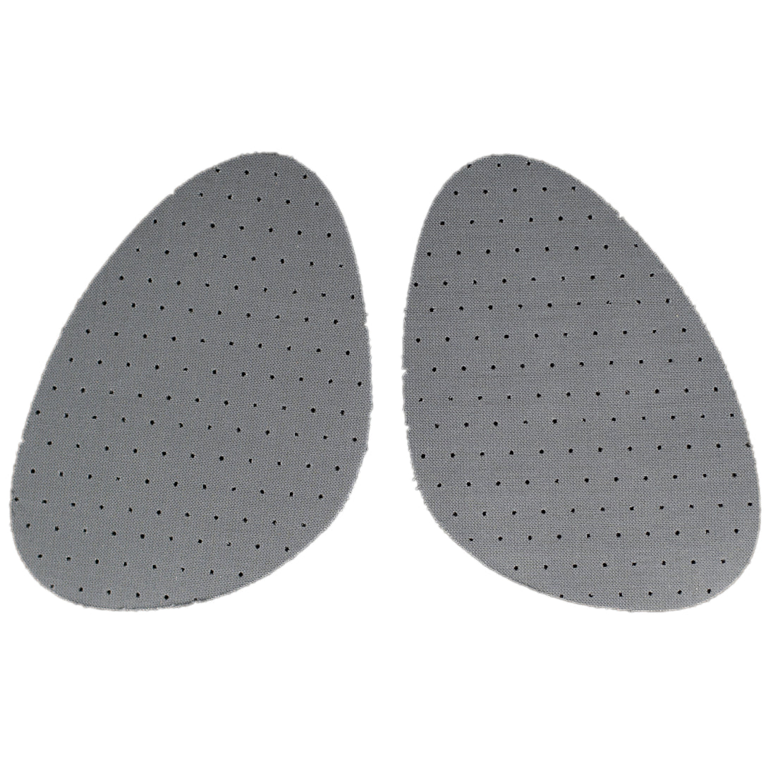 Dual-layer latex half insoles with anti-slip base for secure positioning