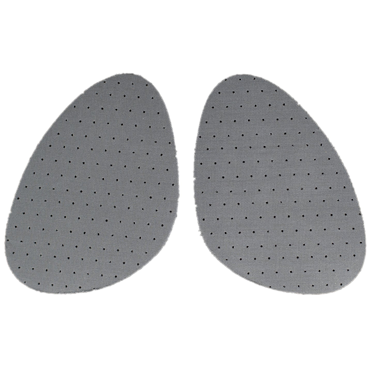 Dual-layer latex half insoles with anti-slip base for secure positioning
