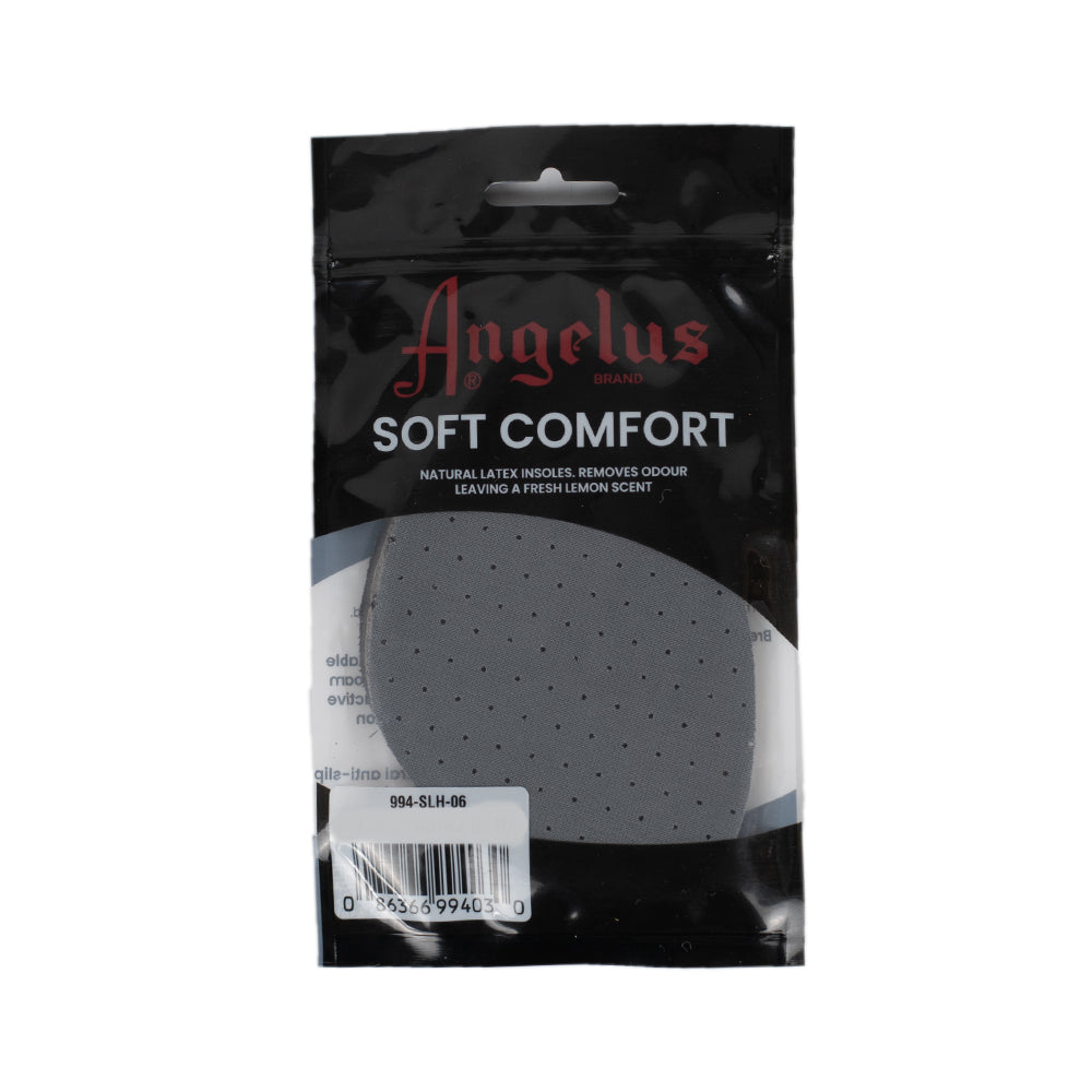 Angelus Soft Latex Half Insoles for targeted heel and forefoot comfort