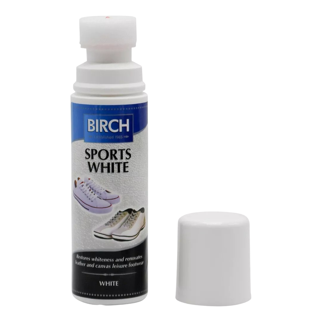 BIRCH Sports white Shoe Whitener 75ml specializes in athletic footwear materials and requirements