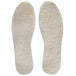 100% natural wool fleece in Angelus insoles provides superior warmth and temperature regulation in cold weather