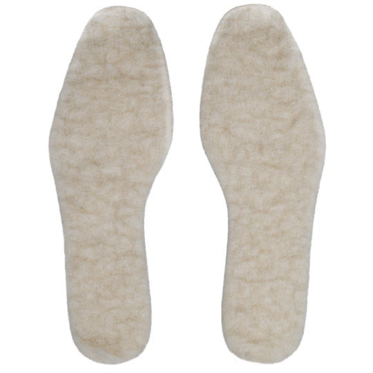 Women's specific sizing of Angelus Wool Fleecy Insoles ensures perfect fit in various footwear styles and fashion boots
