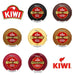 Kiwi Shoe Polish 50ml wax tin offers quality formulation in compact size for occasional polishing sessions